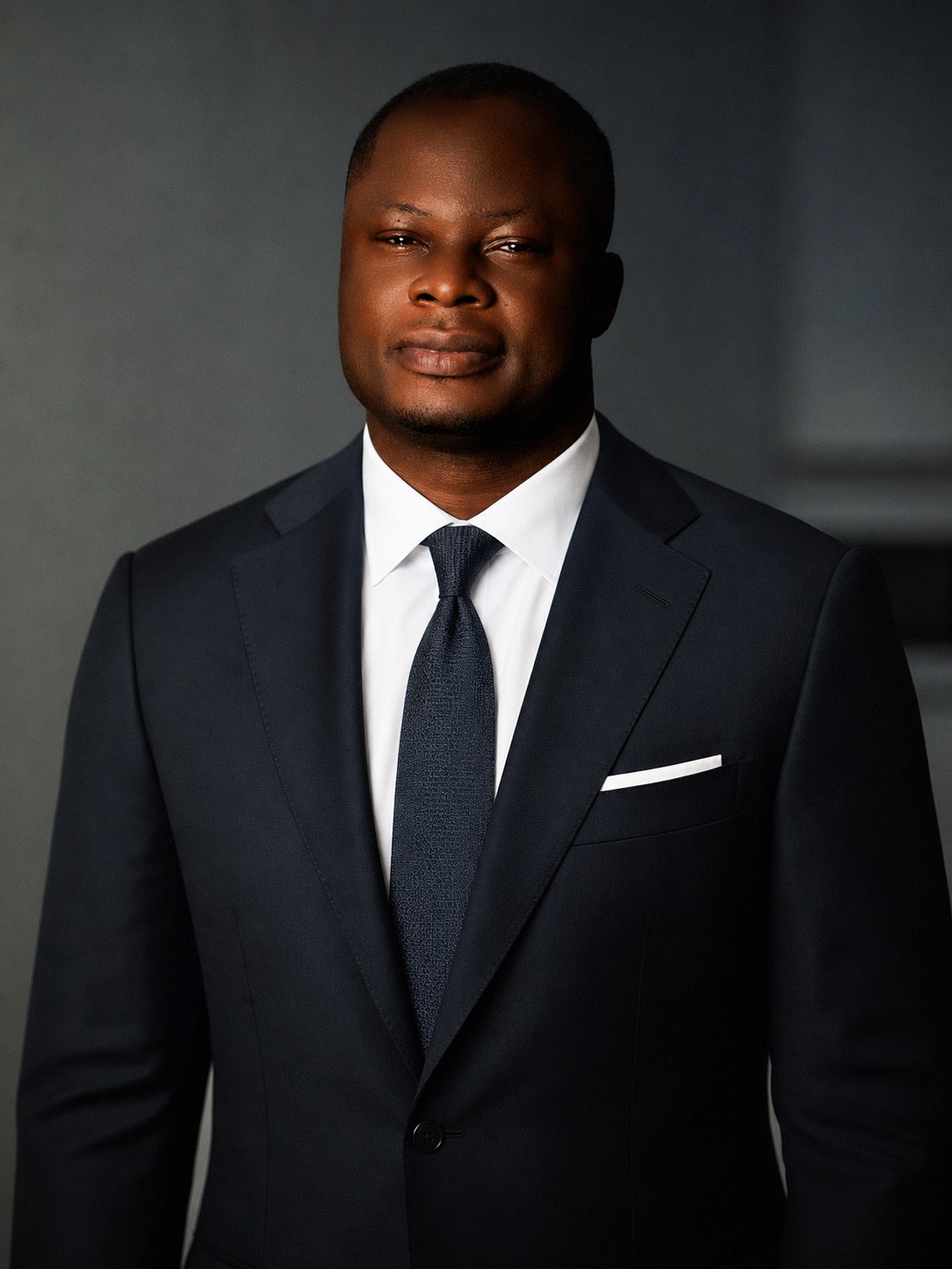 Portrait of Emmanuel Nwabufo, founder and chief executive of Goallord Technologies